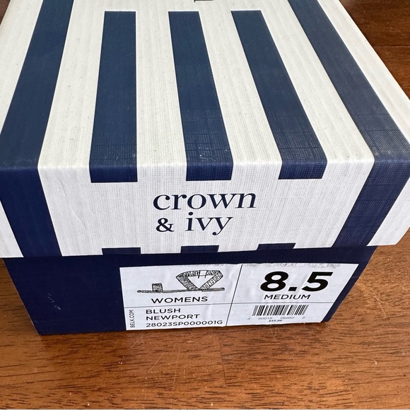 NWT Crown & Ivy Women’s Blush Newport Sandals-Size 8.5 - Picture 11 of 11
